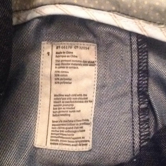 Pilcro and the letterpress denim button-up skirt - Picture 4 of 4